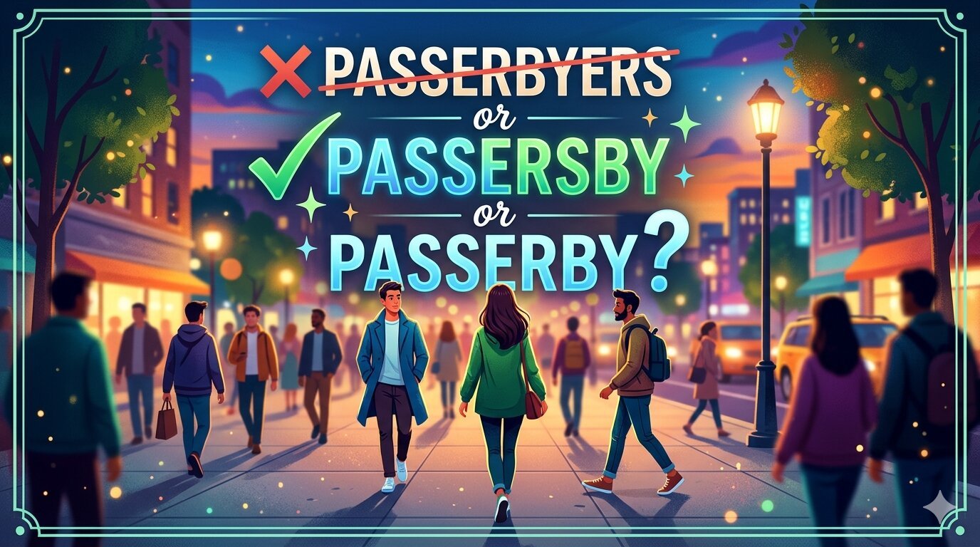 Passerbyers or Passersby or Passerby? Which Is Correct?