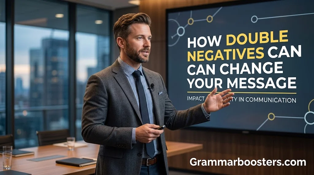 How Double Negatives Can Change Your Message