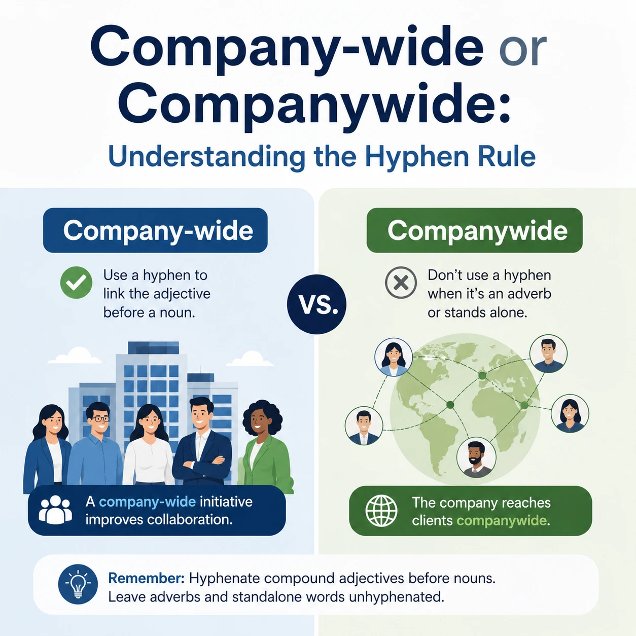 Company-wide or Companywide: Understanding the Hyphen Rule