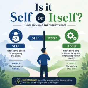 Is it Self or Itself? Understanding the Correct Usage