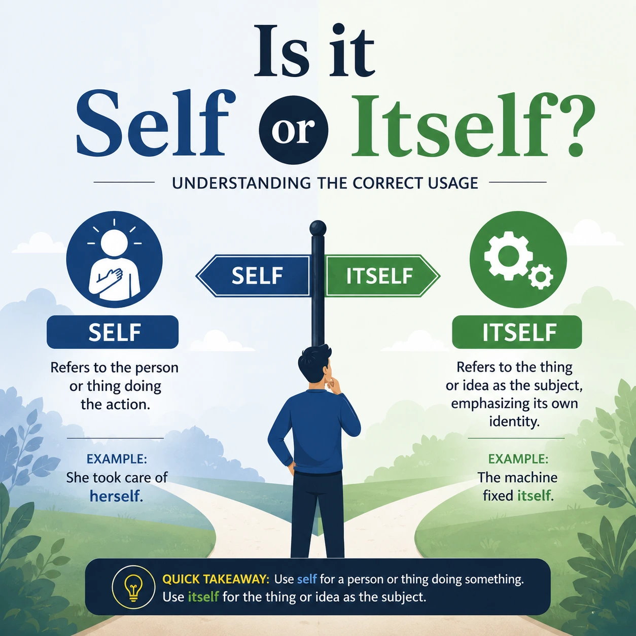 Is it Self or Itself? Understanding the Correct Usage