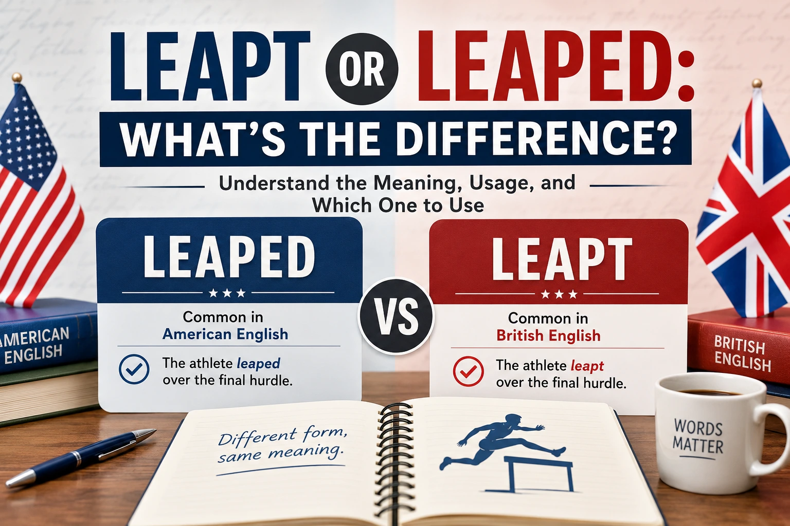 Leapt or Leaped: What’s the Difference?