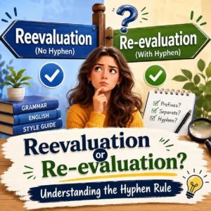 Reevaluation or Re-evaluation? Understanding the Hyphen Rule