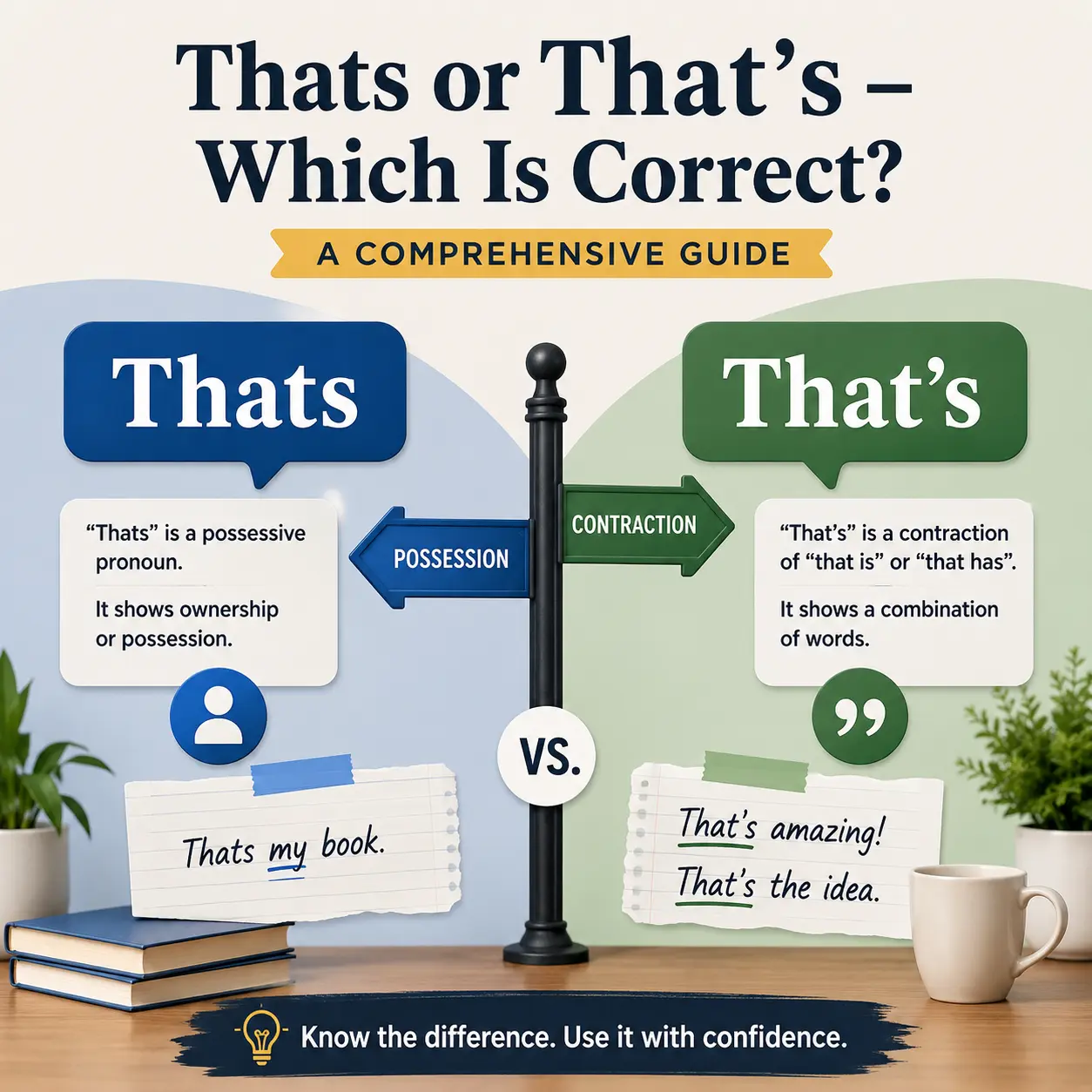 Thats or That’s – Which Is Correct? A Comprehensive Guide