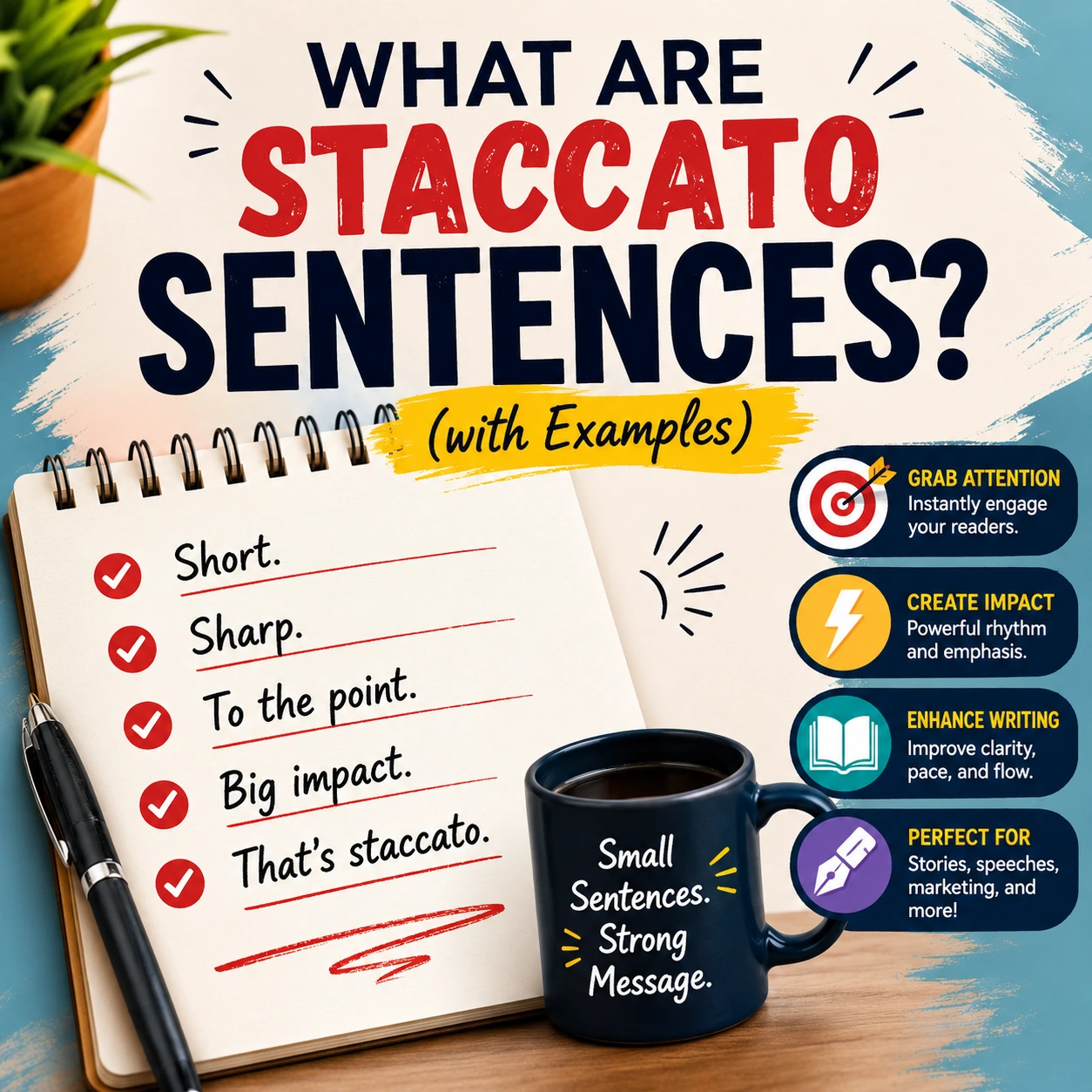 What Are Staccato Sentences? (with Examples)