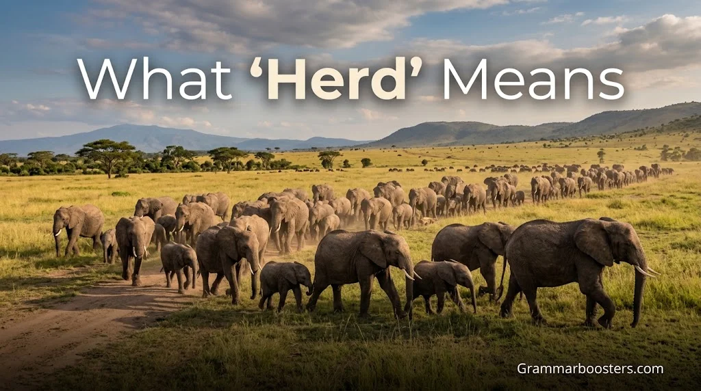 What “Herd” Means