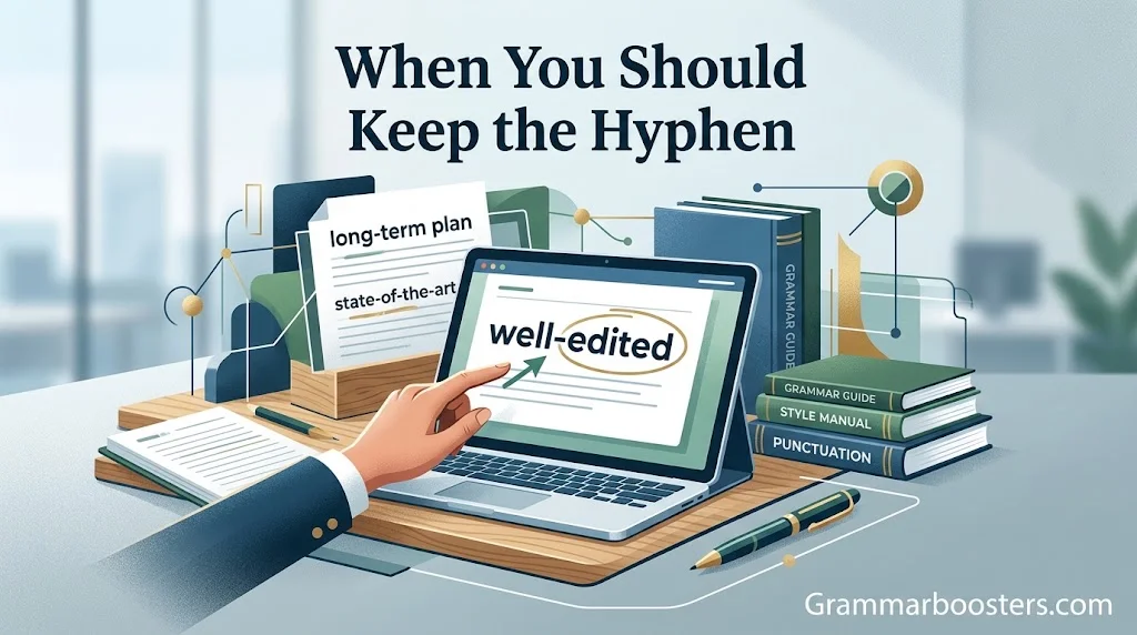 When You Should Keep the Hyphen