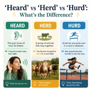 ‘Heard’ vs ‘Herd’ vs ‘Hurd’: What’s the Difference?
