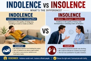 Indolence vs Insolence – What’s the Difference?