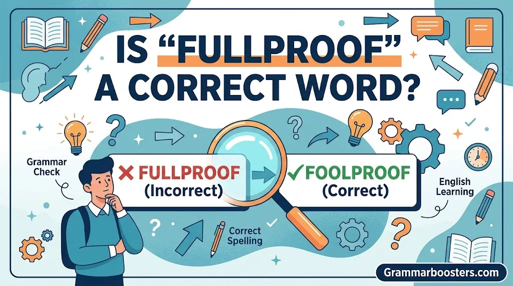 Is “Fullproof” a Correct Word?