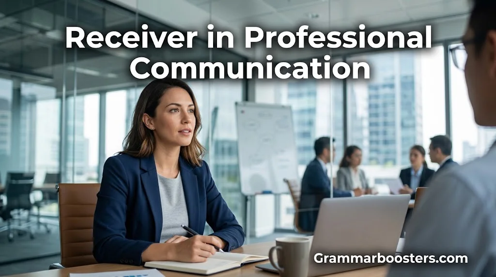 Receiver in Professional Communication