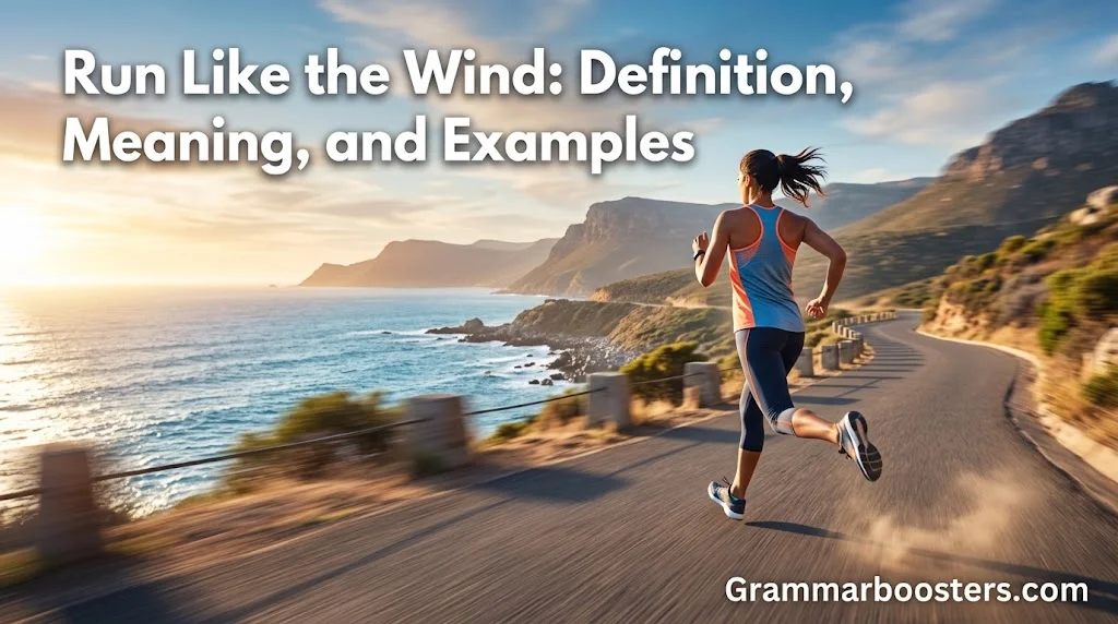 Run Like the Wind: Definition, Meaning, and Examples
