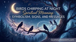 Birds Chirping at Night Spiritual Meaning: Symbolism, Signs, and Messages