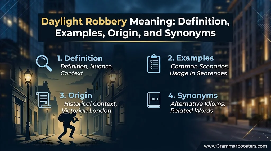 Daylight Robbery Meaning: Definition, Examples, Origin, and Synonyms
