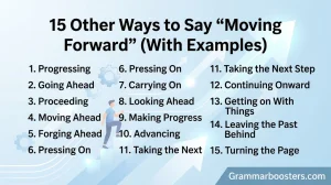 15 Other Ways to Say “Moving Forward” (With Examples)