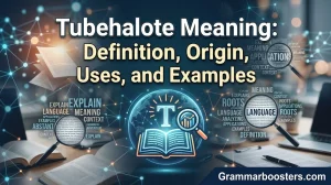 Tubehalote Meaning: Definition, Origin, Uses, and Examples